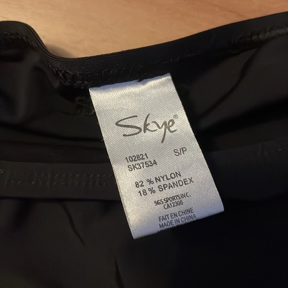 Skye Black Bikini Bottoms - Picture 2 of 4